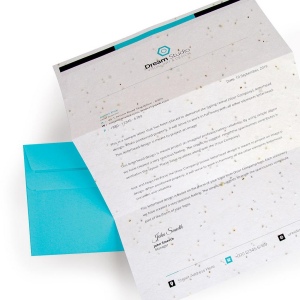 CARTE EN PAPIER DE GRAINES A4 - 225 g  Recto
