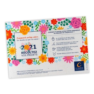 Carte graines à planter a5 - 140 g