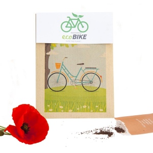 SACHET KRAFT AVEC GRAINES ET SON CAVALIER