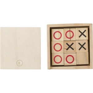 Jeu de morpion en bois Alessio