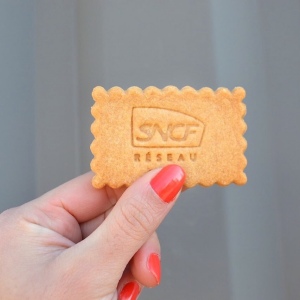 Biscuit avec message ou logo