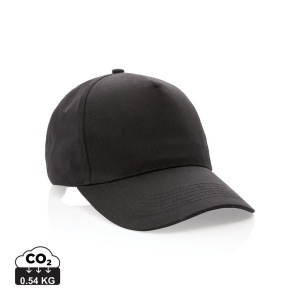 Casquette 5 panneaux en coton recyclé 190gr IMPACT