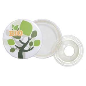 Badge bouton en pla - made in europe