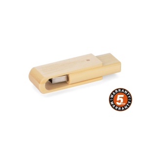 Clé USB TWISTER 16 GB en bambou
