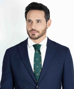 Cravate personnalisée - Polyester tissé Jacquard