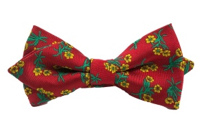 Noeud-papillon personnalisé - Polyester tissé Jacquard