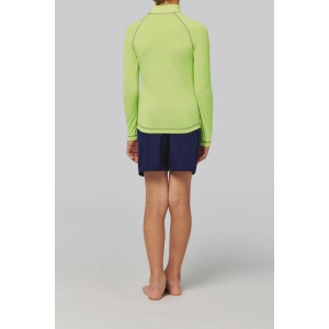 T-shirt technique à manches longues avec protection anti-UV enfant