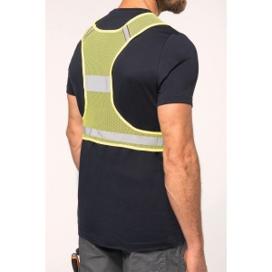 Gilet en filet fluorescent