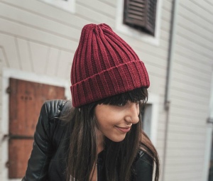 Bonnet en polyester recyclé