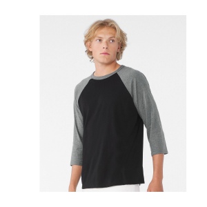 Tee-shirt baseball manches 3/4