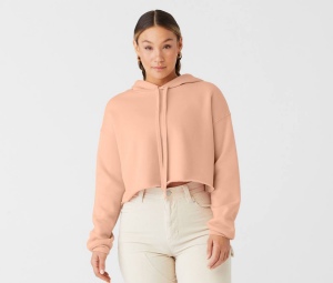 Sweat capuche femme court