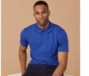 Polo homme respirant