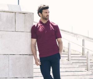 Polo homme respirant