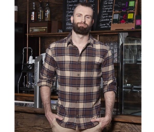 Chemise à carreaux homme urban-trend