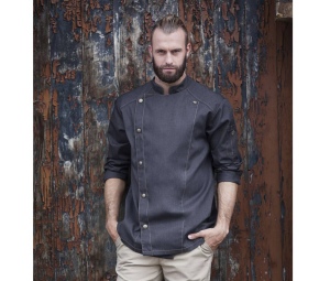 Veste de cuisine jeans-style
