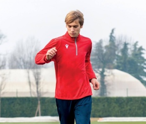 Tee-shirt respirant col zippé