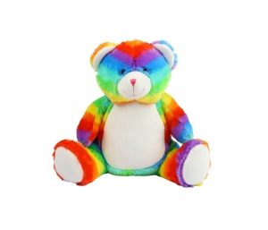 Peluche arc-en-ciel