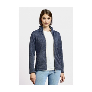 Veste polaire tricotée femme