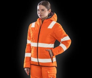 Veste haute visibilité en polyester recyclé