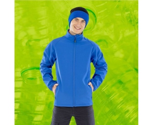 Softshell homme en polyester recyclé