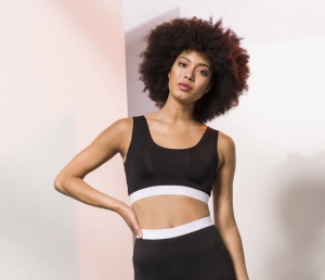 Tee-shirt court femme