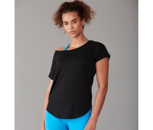 Tee-shirt col échancré