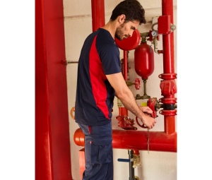 Pantalon de travail bicolore