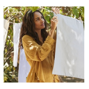 Serviette de table en coton organique