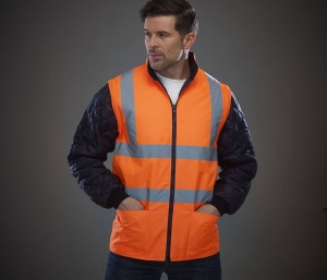 Parka matelassée avec manches détachables