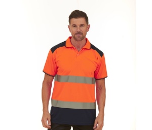 Polo bicolore