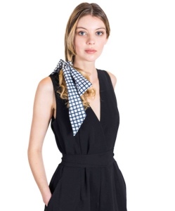 Twilly tubulaire 5x86cm - Twill Soie imprimée
