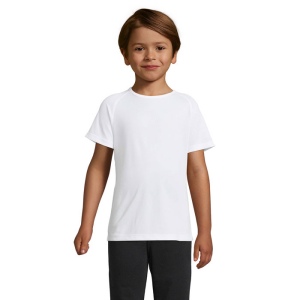 SPORTY KIDS - SPORTY KIDS T-SHIRT 140g (Blanc)