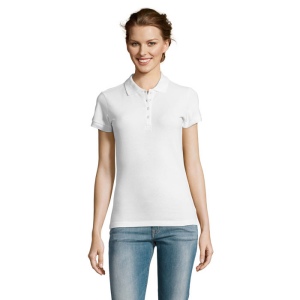 PEOPLE - PEOPLE WOMEN POLO 210g (Blanc)