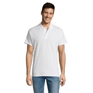 SUMMER II - SUMMER II MEN POLO 170g (Blanc)