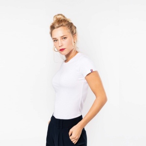 TEE SHIRT FEMME COTON PEGNE BIOLOGIQUE 170g