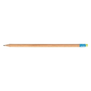 Crayon en bois de pin sylvestre avec gomme