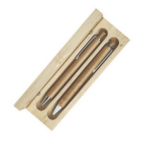 Parure bille et mine WOODEN