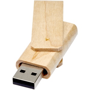 Clé USB pivotante noir/acier 4Go