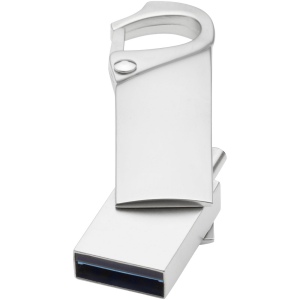 Clé USB 3.0 type C avec mousqueton - 64 Go