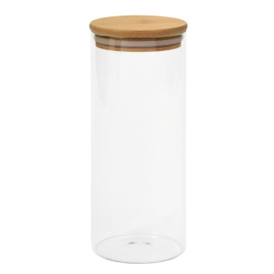 Glass storage jar ECO STORAGE, approx. 850 ml