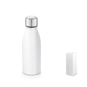 BILLY. Bouteille en aluminium 500mL avec bouchon en acier inox à sublimation