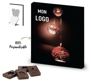 Calendrier de l'avent 2021 Basic 125g BIO - Le Petit Carré de Chocolat®