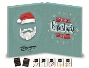 Calendrier de l'avent 2021 format Livret - Le Petit Carré de Chocolat®