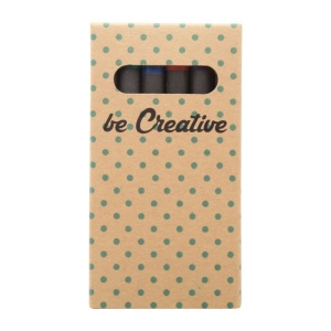 Craxon 6 Eco Craxon 6 Eco set de 6 crayons de couleurs personnalisés
