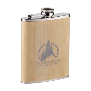 Hipflask Bamboo 200 ml gourde