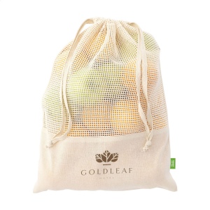 Natura Organic GOTS Mesh Bag (120 g/m²) sac à fruits