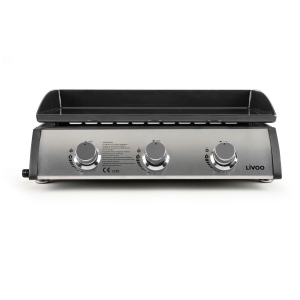 Plancha gaz 3 bruleurs