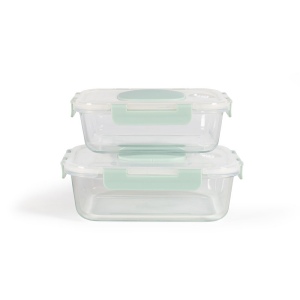 Set de 2 boites sous vide