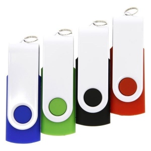Clé USB Twister Bleu 1 GO