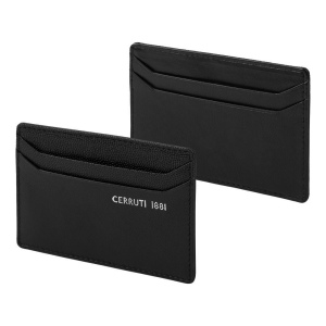 Porte-cartes Oxford Noir